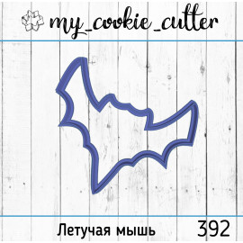форма для пряников летучая мышь
